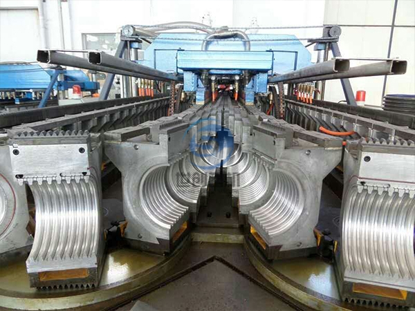 揚州雙壁波紋管生產線設備